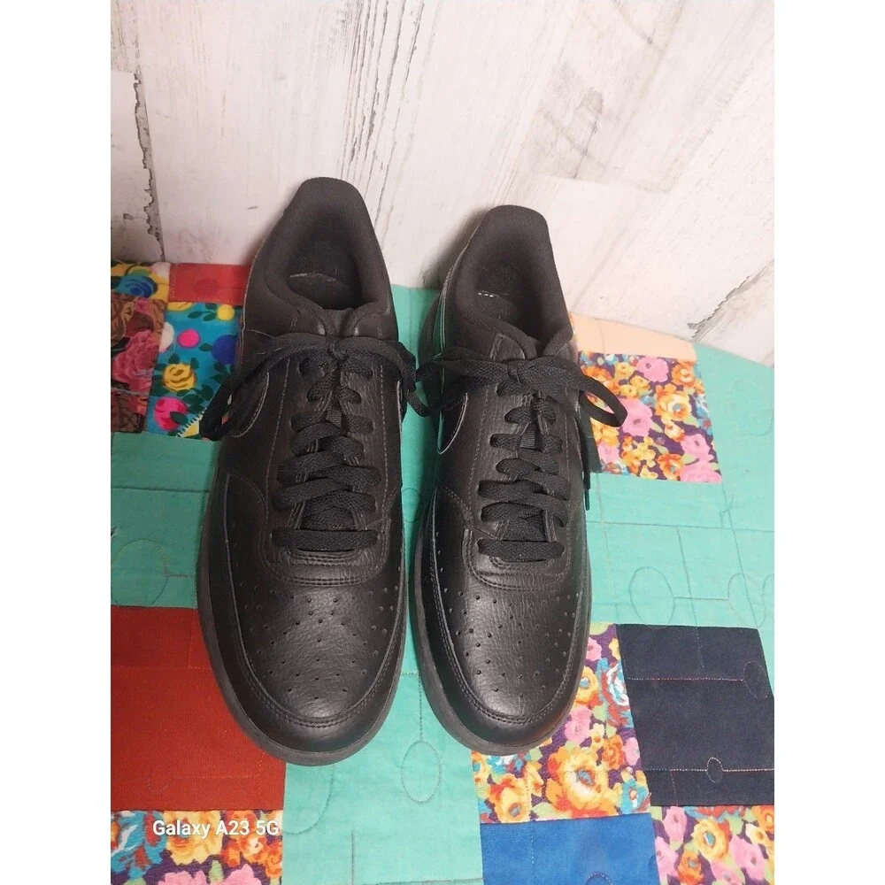 Nike Women's Court Vision Low Basketball Black CD5434 003 Size 11.5